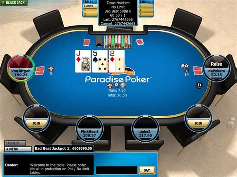 Paradise Poker 3d Parimatch